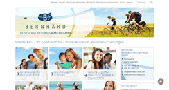 Desktop Screenshot of bernhard-reise.com